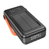 Hoco 20W QC 3.0 Solar Charging 30000mAh PowerBank with Torch - SWAPitOUT