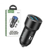 Hoco Dual USB Fast Car Charger with Lights - SWAPitOUT